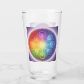 Die 7 Chakren´9 タンブラーグラス (裏面)