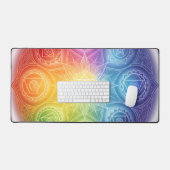 Die 7 Chakren´9 デスクマット (キーボード&マウス)