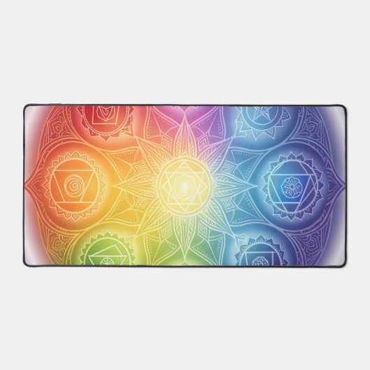 Die 7 Chakren´9 デスクマット (正面)