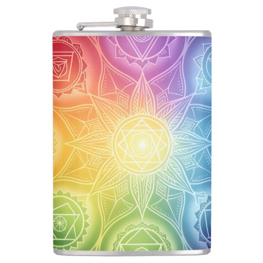 Die 7 Chakren´9 フラスク (正面)