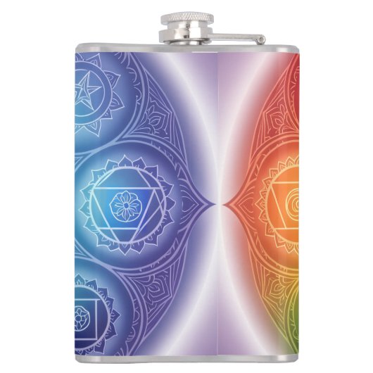 Die 7 Chakren´9 フラスク (裏面)