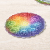 Die 7 Chakren´9 ペーパーコースター (アングル)