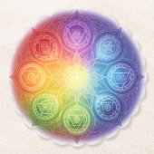 Die 7 Chakren´9 ペーパーコースター (正面)