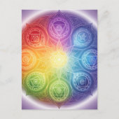 Die 7 Chakren´9 ポストカード (正面)