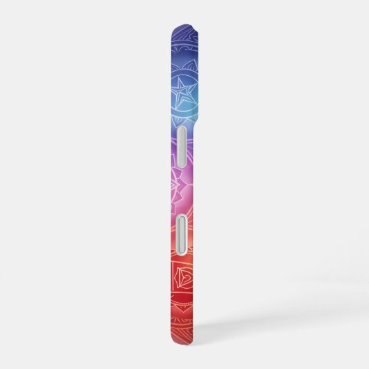 Die 7 Chakren´9 iPhone 16ケース (右側面)