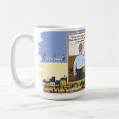 Die A Rhea | Literal Wordplay Humor Classic コーヒーマグカップ (左)