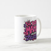 die beste mama aller zeiten 10 コーヒーマグカップ (正面右)