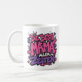die beste mama aller zeiten 10 コーヒーマグカップ