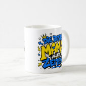 die beste mama aller zeiten graffiti 6 コーヒーマグカップ (正面右)