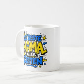 die beste mama aller zeiten graffiti 6 コーヒーマグカップ (正面左)