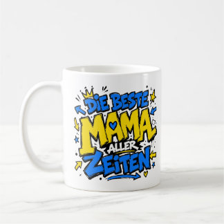 die beste mama aller zeiten graffiti 6 コーヒーマグカップ