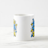 die beste oma aller zeiten graffiti 6 コーヒーマグカップ (中央)