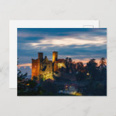 Die Burgruine Hanstein bei Witzenhausen ポストカード (正面/裏面)