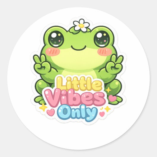 DIE‑CUT STICKER ラウンドシール (正面)