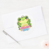 DIE‑CUT STICKER ラウンドシール (封筒)