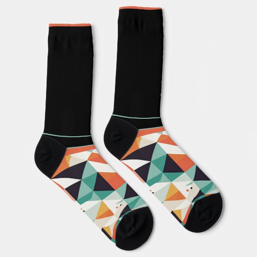 Die etwas anderen Socken - Abstrakt ソックス (右)