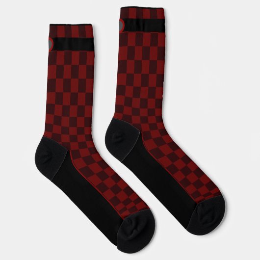 Die etwas anderen Socken - Karo ソックス (右)