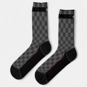 Die etwas anderen Socken - Karo ソックス (左)