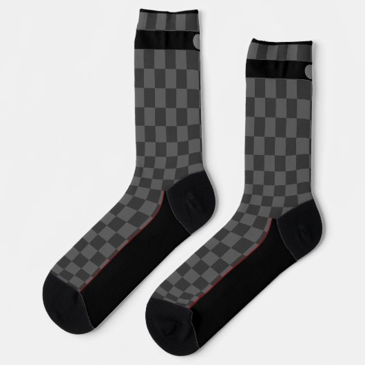 Die etwas anderen Socken - Karo ソックス (左)