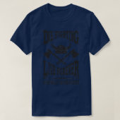 Die fighting live forever tシャツ (デザイン正面)