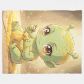 Die Galaxienwanderer des Nektars.2 フリースブランケット (正面(横))