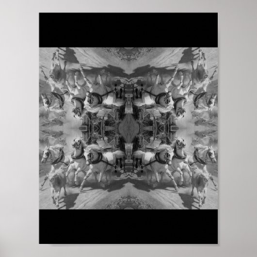 Die Gotthardpost – Rudolf Koller –Horses –Pferde ポスター (正面)