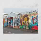 Die Graffiti in Belfast Irland ポストカード (正面)