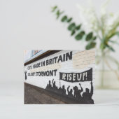 Die Graffiti in Belfast Irland ポストカード (スタンド正面)