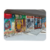 Die Graffiti in Belfast Irland マグネット (横)