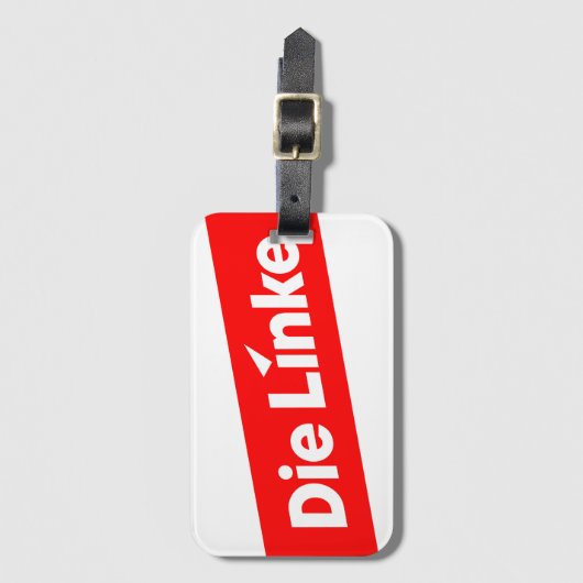 Die linke  ラゲッジタグ (正面縦)