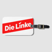 Die linke  ラゲッジタグ (正面横)