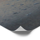 Die Möwe am Strand ポスター (角)