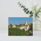 Die Pagoden von Mandalay Postkarte ポストカード (スタンド正面)
