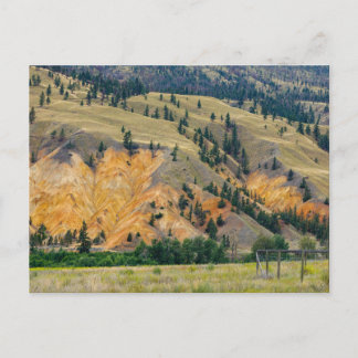 Die Painted Hills bei Clinton in British Columbia ポストカード