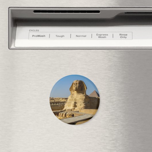 Die Pyramiden von Gizeh in Ägypten Magnet マグネット (インサイチュ (食洗機))