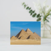 Die Pyramiden von Gizeh Postkarte ポストカード (スタンド正面)