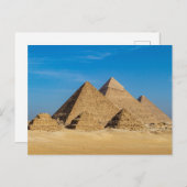 Die Pyramiden von Gizeh Postkarte ポストカード (正面/裏面)