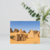 Die Pyramiden von Meroe Postkarte ポストカード (スタンド正面)