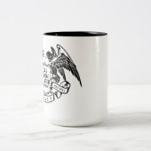 Die Raumfahrer Tasse ツートーンマグカップ (中央)