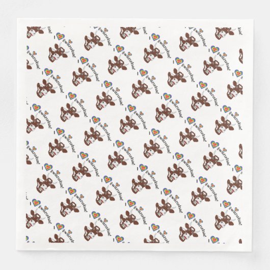 Die richtige Serviette zum Fondue oder Raclette (正面)