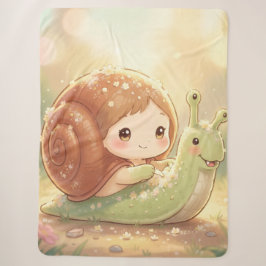 Die Schnecke und der Zauber der Blütenkronen シェルパブランケット