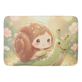 Die Schnecke und der Zauber der Blütenkronen バスマット