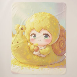 Die Schnecke und der Zauber der Blütenkronen.1 シェルパブランケット