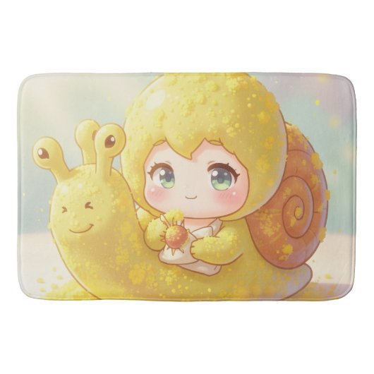 Die Schnecke und der Zauber der Blütenkronen.1 バスマット (正面)