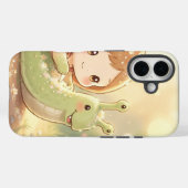 Die Schnecke und der Zauber der Blütenkronen Case-Mate iPhoneケース (裏面 (横))