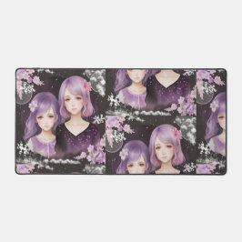 Die Schwestern Lavendel & Sakura デスクマット