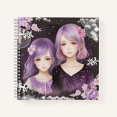 Die Schwestern Lavendel & Sakura ノートブック (正面)