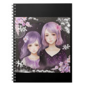 Die Schwestern Lavendel und Sakura ノートブック (正面)