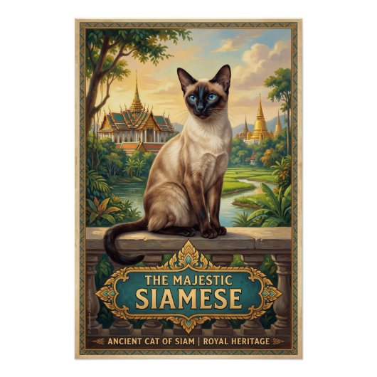 Die Siamkatze ポスター (正面)