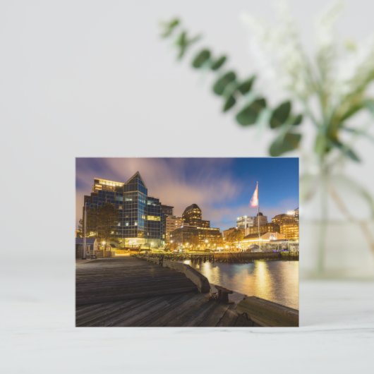 Die Skyline von Halifax in Kanada ポストカード (スタンド正面)